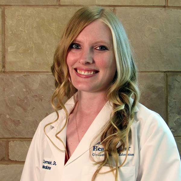 Amber McCormick, Internal Medicine Resident -