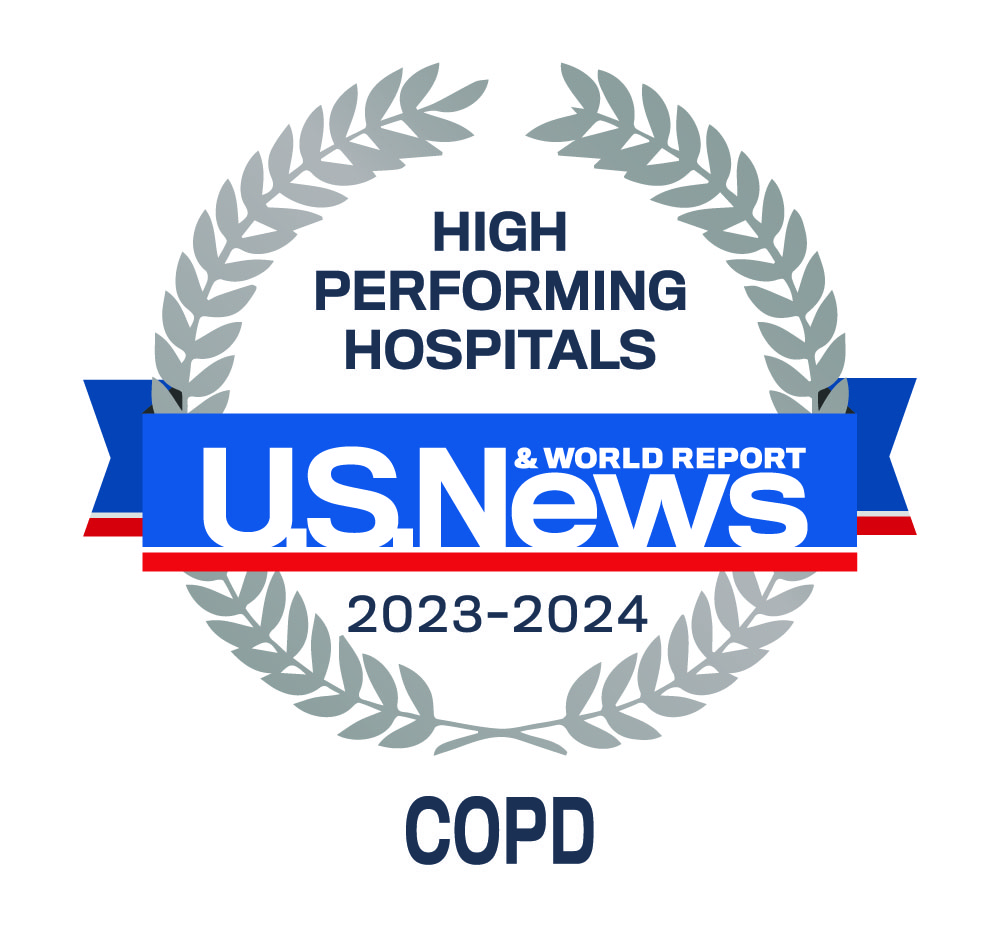US News & World Report COPD emblem