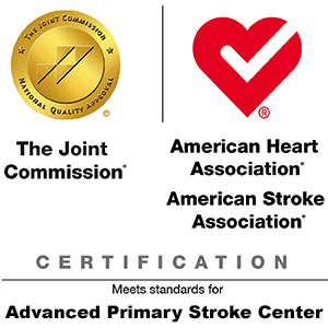 Advanced primary stroke center logo