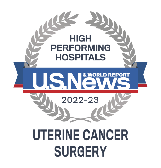 High performing uterine cancer surgery