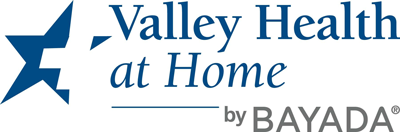 Logotipo de Valley Health at Home de BAYADA