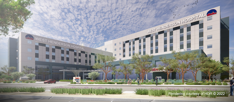 Rendering of West Henderson Hospital