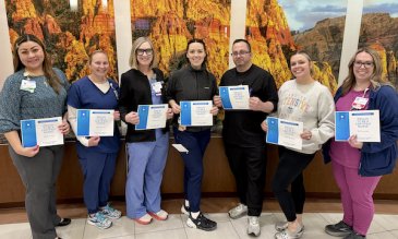 Several nurses within The Valley Health System