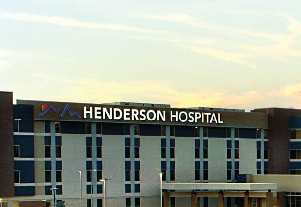 Photo of Henderson Hospital.