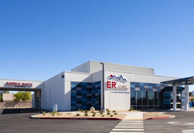 Sala de emergencias en Green Valley Ranch, Valley Health System, Las Vegas, Nevada