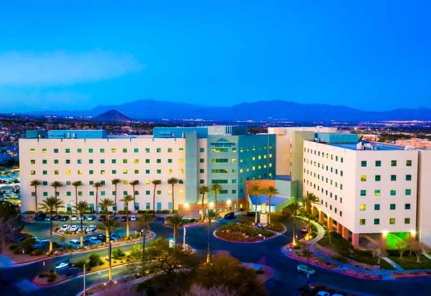 Exterior view of Summerlin Hospital