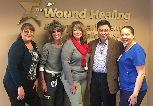 Valley Hospital Recognized with National Award for Clinical Excellence in Wound Care Services