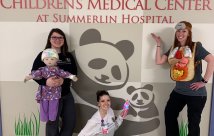 Children's Medical Center en Summerlin Hospital celebra el Mes de la Vida Infantil